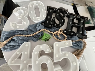 LED Light Up Letters & Numbers view 3