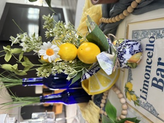 Lemon & Greenery Bowl view 2