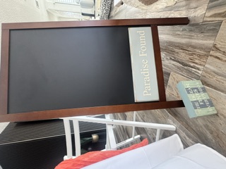 Easel Chalkboard Sign view 2