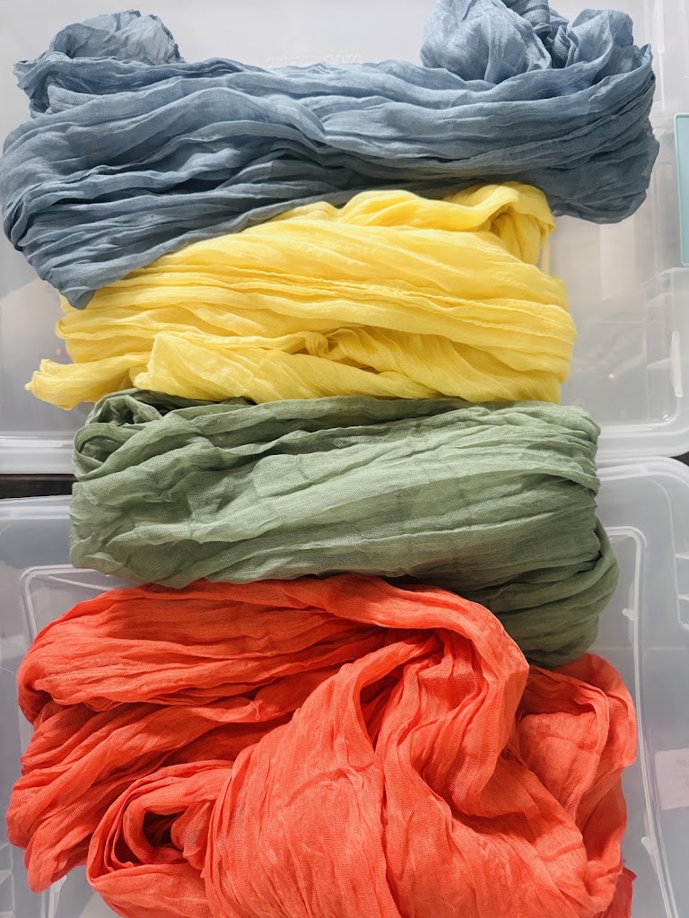 Cheesecloth Table Sheath — 10 ft