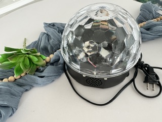 Sound-Activated Disco Light