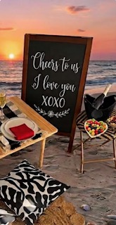 Easel Chalkboard Sign