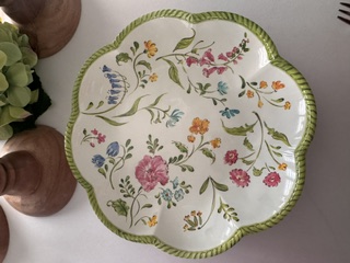 Wild Flower Platter view 2