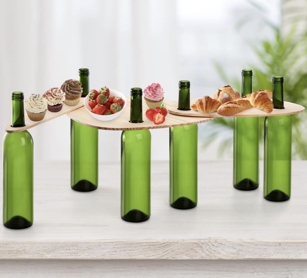 Food Bottle Serving Tray Set view 4