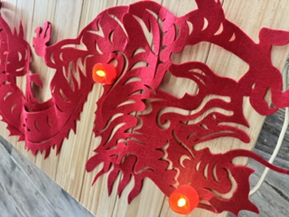 Red Flamless Tea Lights view 3