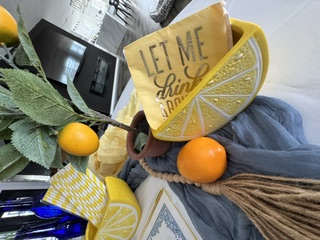 Faux Lemon Tree view 2