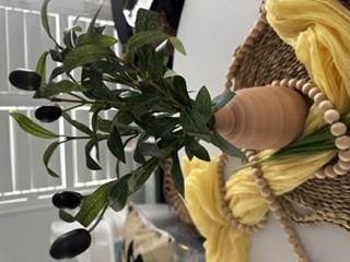 Faux Olive Tree Table Décor