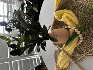 Faux Olive Tree Table Décor view 3