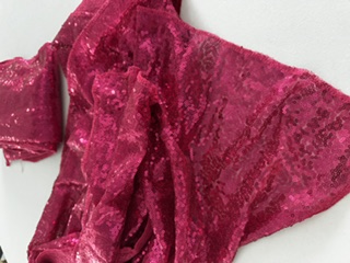 Pink Sequin Table Runner view 2