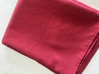 Red Tablecloth Rectangular