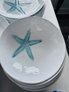 Starfish Plate Set of