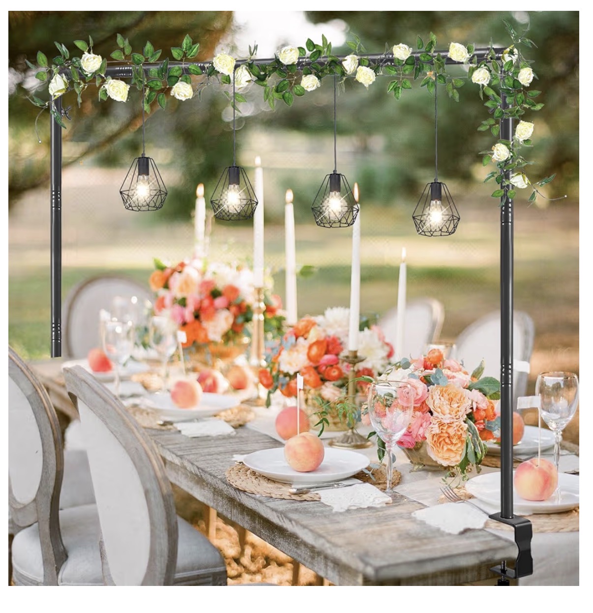 Over Table Rod Stand