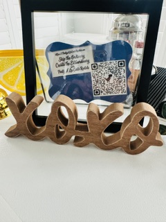 XOXO Rustic Table Décor