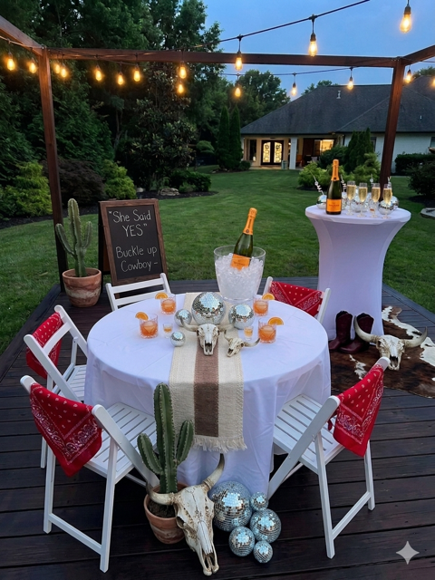 Themed Round Table Plus High Top detail 1