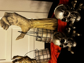 Halloween Dinner Party Decor detail 3